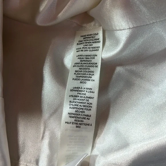 NWT White House Black market peplum style corset, structured top size 8 - Picture 11 of 13